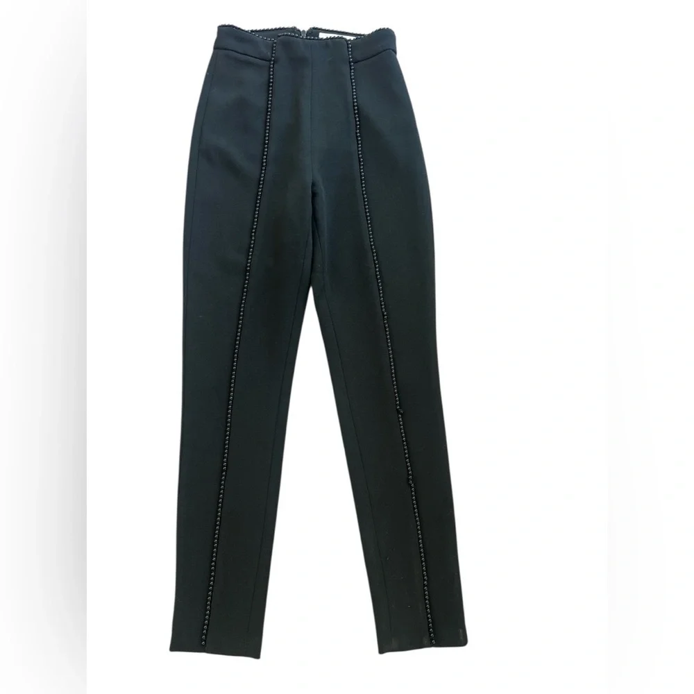 Elliatt Black Beaded Pants Bead Embellished - Picture 8 of 8